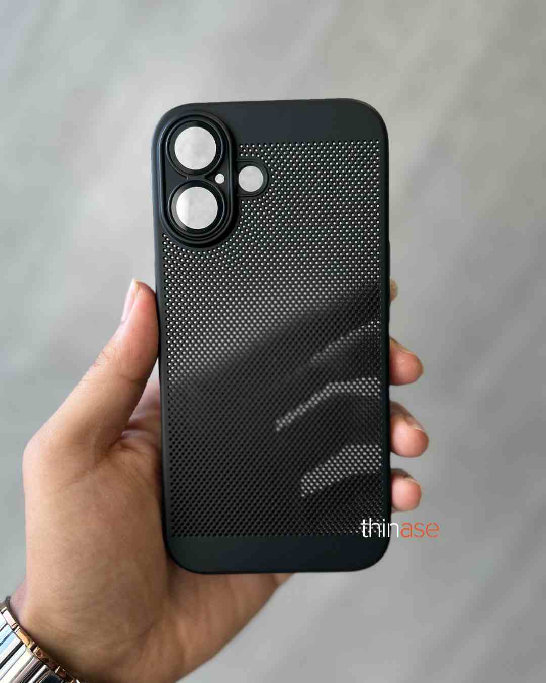 Mesh Grid Case For iPhone 16 Plus