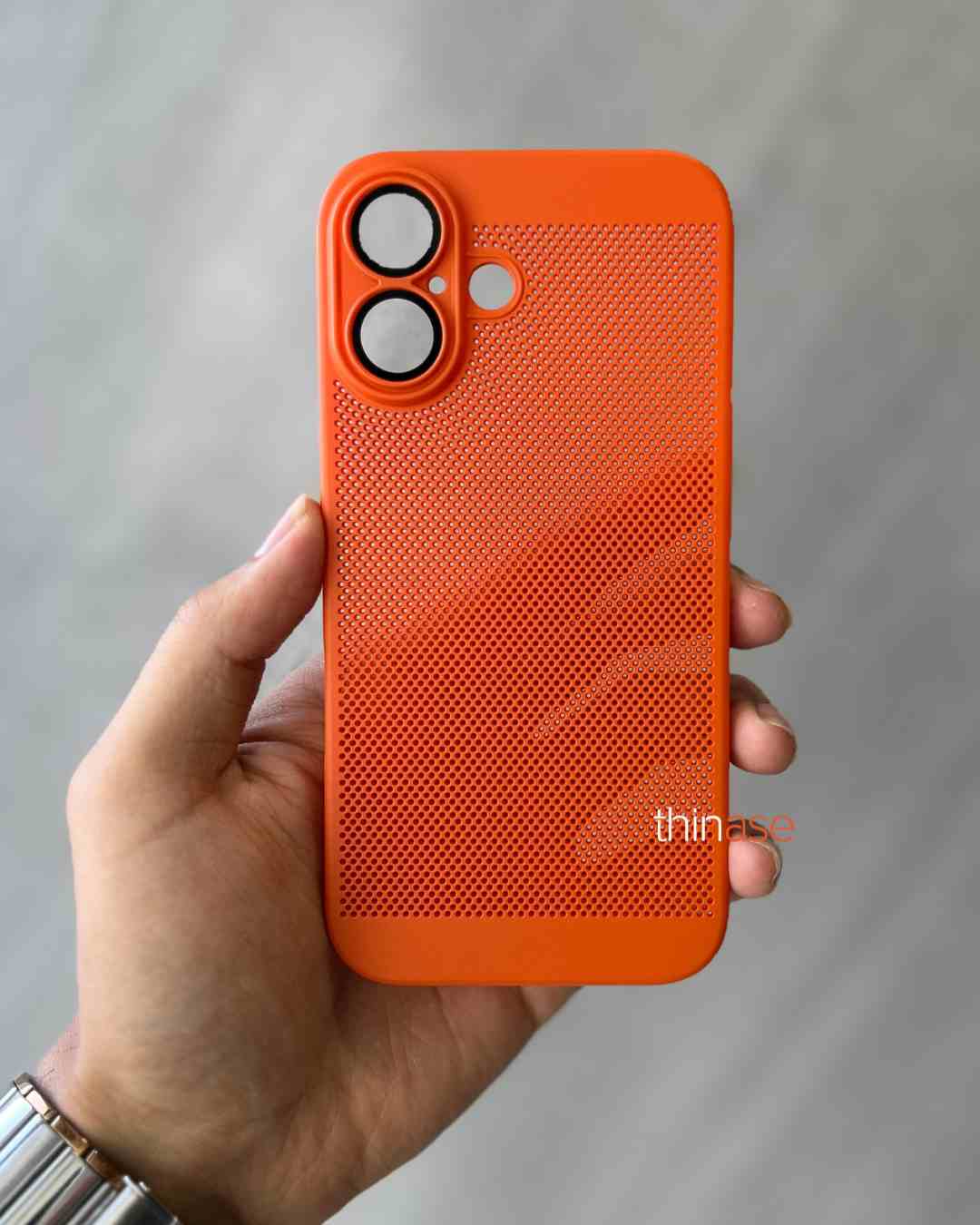Mesh Grid Case For iPhone 16 Plus