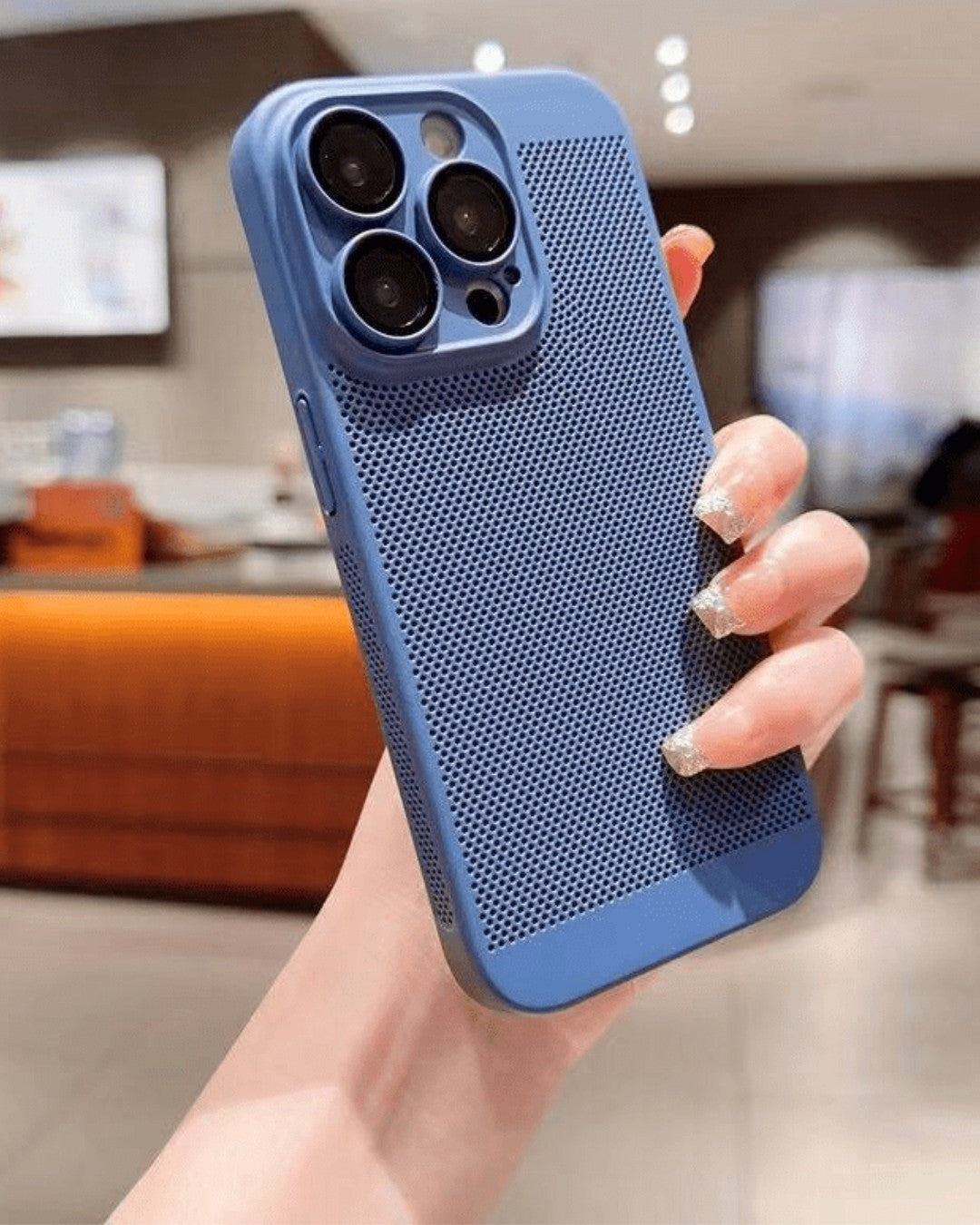 Mesh Grid Case For iPhone 15 Pro