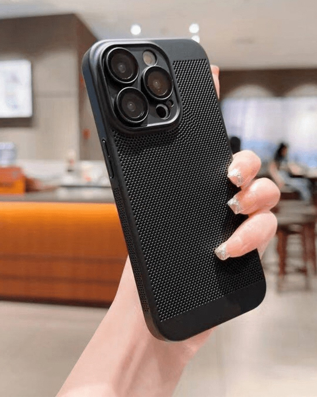 Mesh Grid Case For iPhone 16 Pro Max