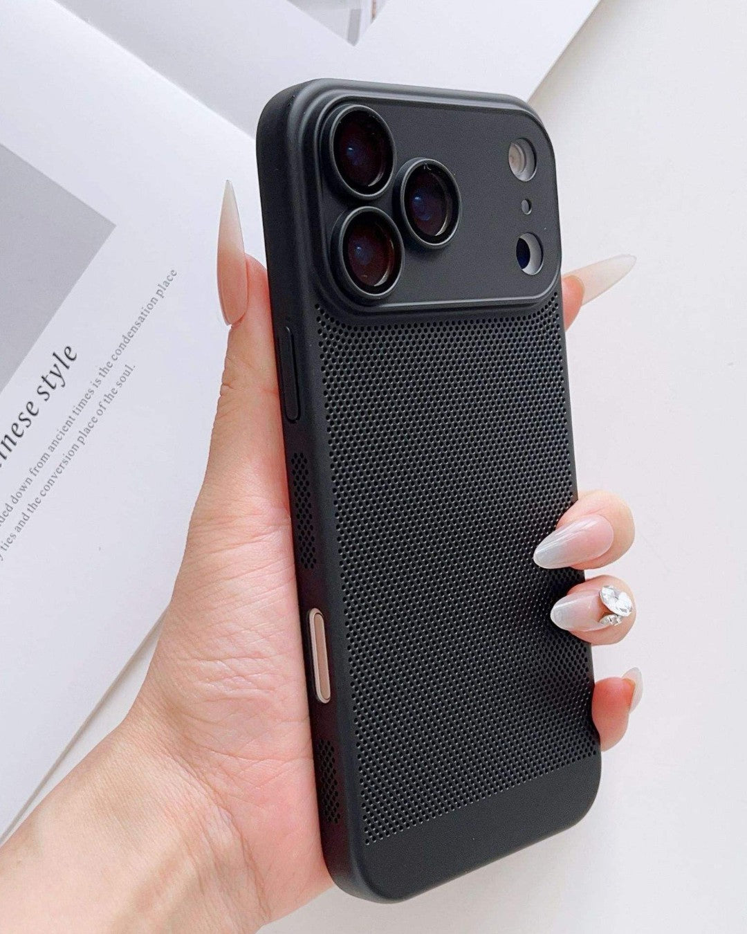 Mesh Grid Case For iPhone 17 Pro Max