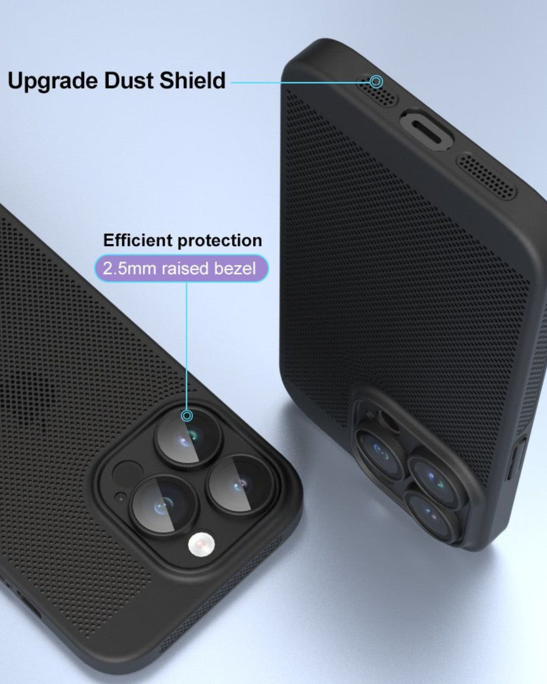Mesh Grid Case For iPhone 16 Plus